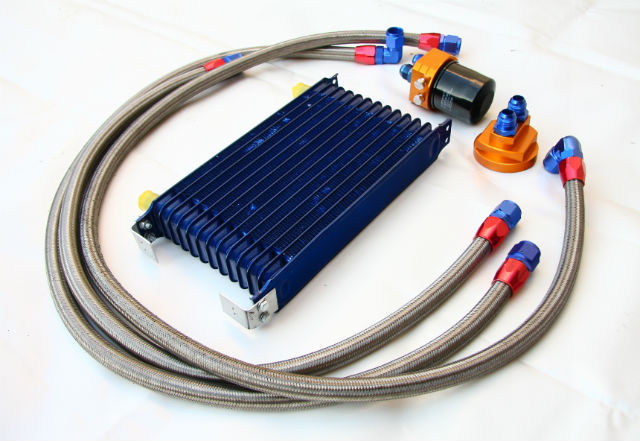 Kit radiateur + ventilateur, Kit compétition radiateur huile + ventilateur  + sonde