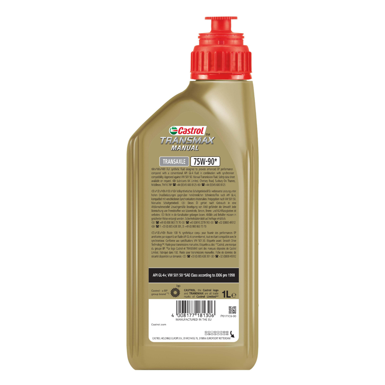 CASTROL CASTROL Transmax Manual Transaxle 75W-90 gear oil 1L | ON ORECA  Store