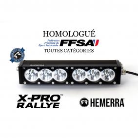 Pack rampe LED 240W pour voiture de rallye homologué FFSA