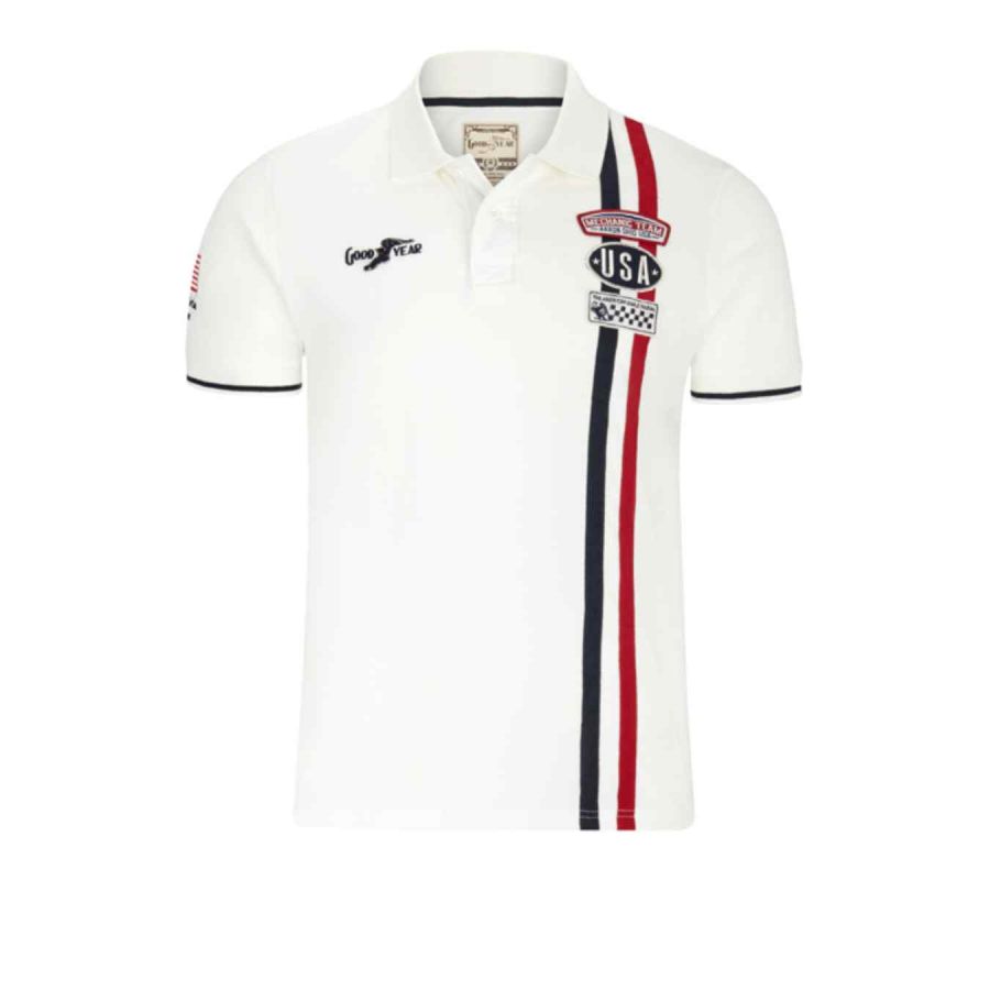 GOODYEAR Las Vegas Men s Polo white ON ORECA Store