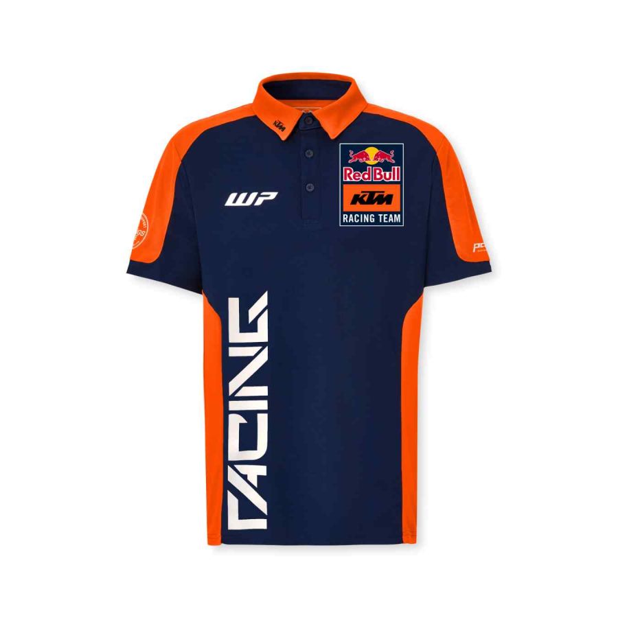 Polo KTM Red Bull Team Replica Bleu pour Homme En vente sur ORECA STORE