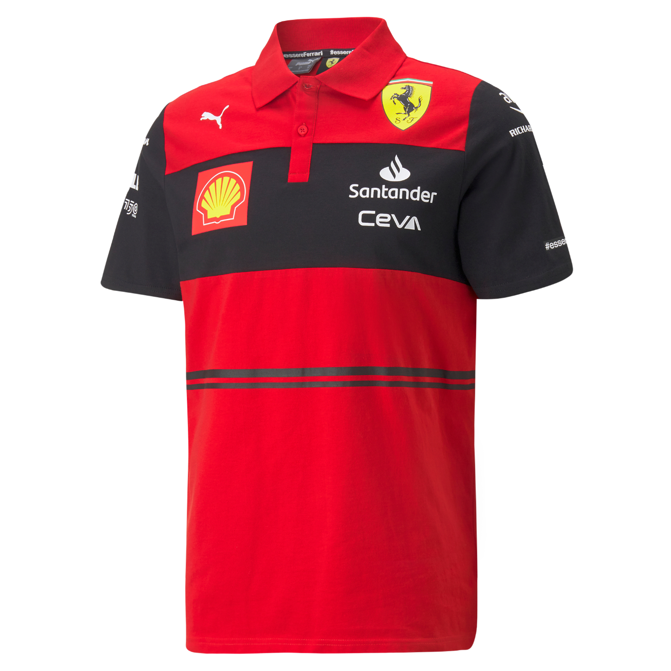 Polo FERRARI F1 Puma Team rouge pour homme- En vente sur ORECA STORE