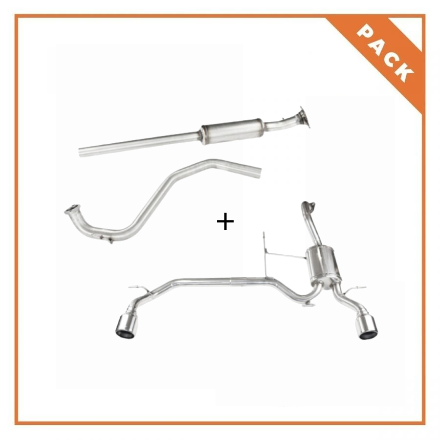 New sport exhaust for Polo 6R 1.8 TSI 2015 192 cv