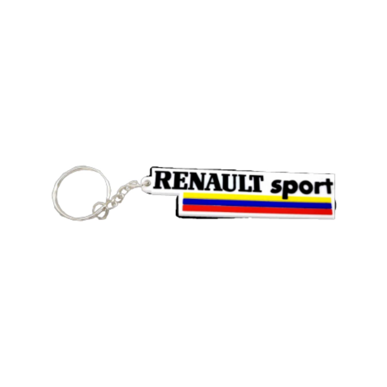 Porte clé Plaque Renault Clio Williams métal Couleur Or - fr